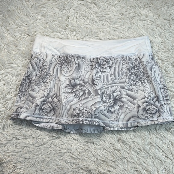 Lululemon Pace Rival Skirt (Regular) *No Panels Mini Twine White Multi / White - Picture 1 of 7